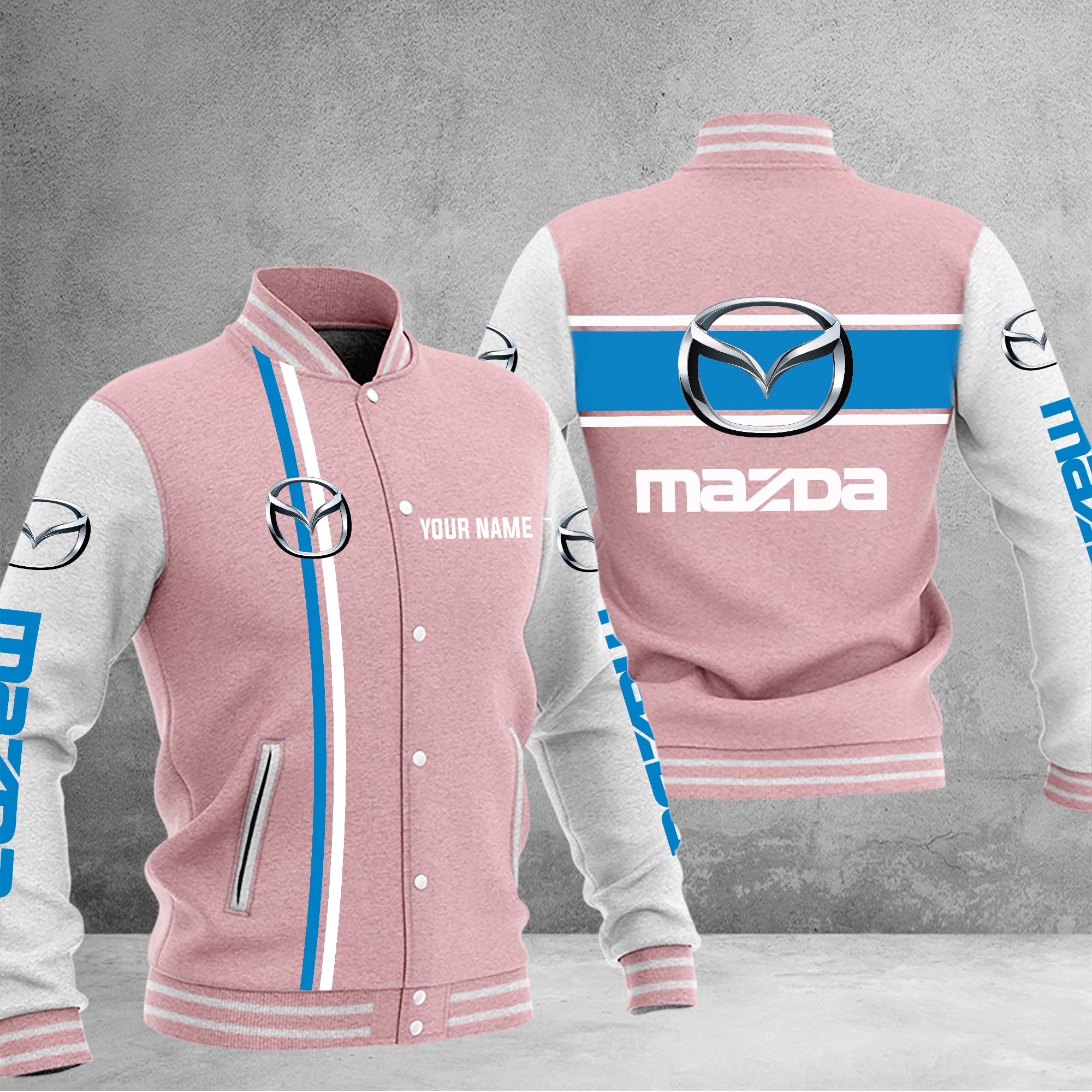 Mazda Baseball Jacket - Famjoys Mazda Baseball Jacket - Famjoys