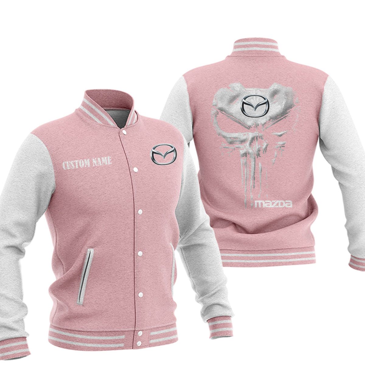 Mazda Baseball Jacket, Multicolor - Famjoys Mazda Baseball Jacket, Multicolor - Famjoys