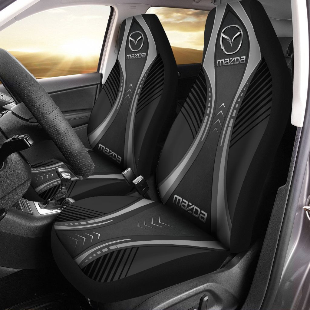 Mazda  Car Seat Cover (Set of 2) Ver 3 (Black)