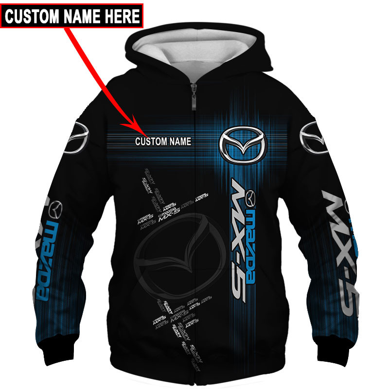 Mazda MX5 Tshirt, sweatshirt, Polo, Hawaiian, Hoodie 3D Apparel Full Printing Custom Name - Famjoys Mazda MX5 Tshirt, sweatshirt, Polo, Hawaiian, Hoodie 3D Apparel Full Printing Custom Name - Famjoys