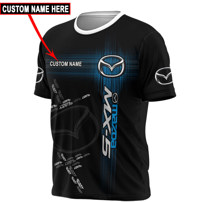 Mazda MX5 Tshirt, sweatshirt, Polo, Hawaiian, Hoodie 3D Apparel Full Printing Custom Name - Famjoys Mazda MX5 Tshirt, sweatshirt, Polo, Hawaiian, Hoodie 3D Apparel Full Printing Custom Name - Famjoys