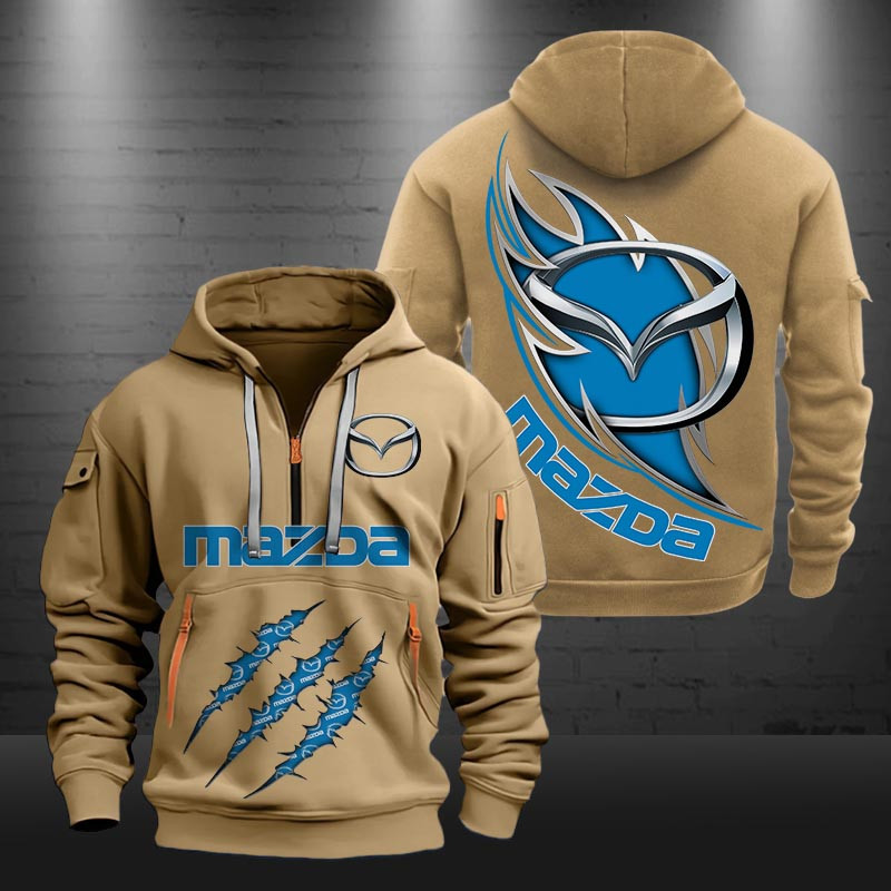 Mazda New Zip Hoodie 0460 Multicolor - Famjoys Mazda New Zip Hoodie 0460 Multicolor - Famjoys