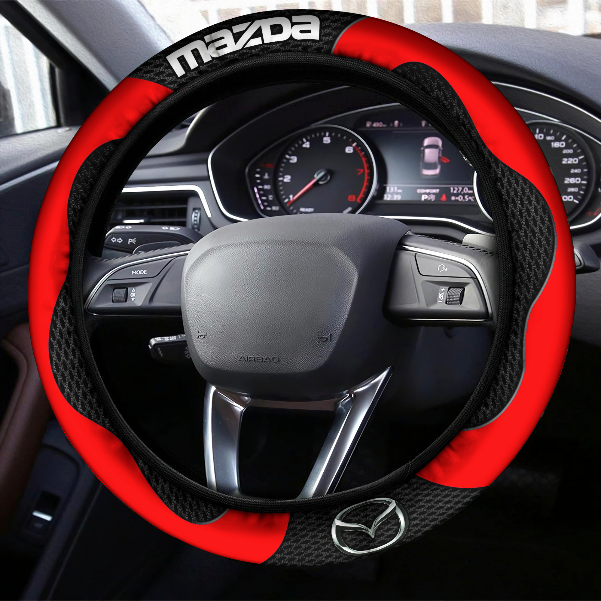 Mazda Steering Wheel Cover L3 - Famjoys Mazda Steering Wheel Cover L3 - Famjoys