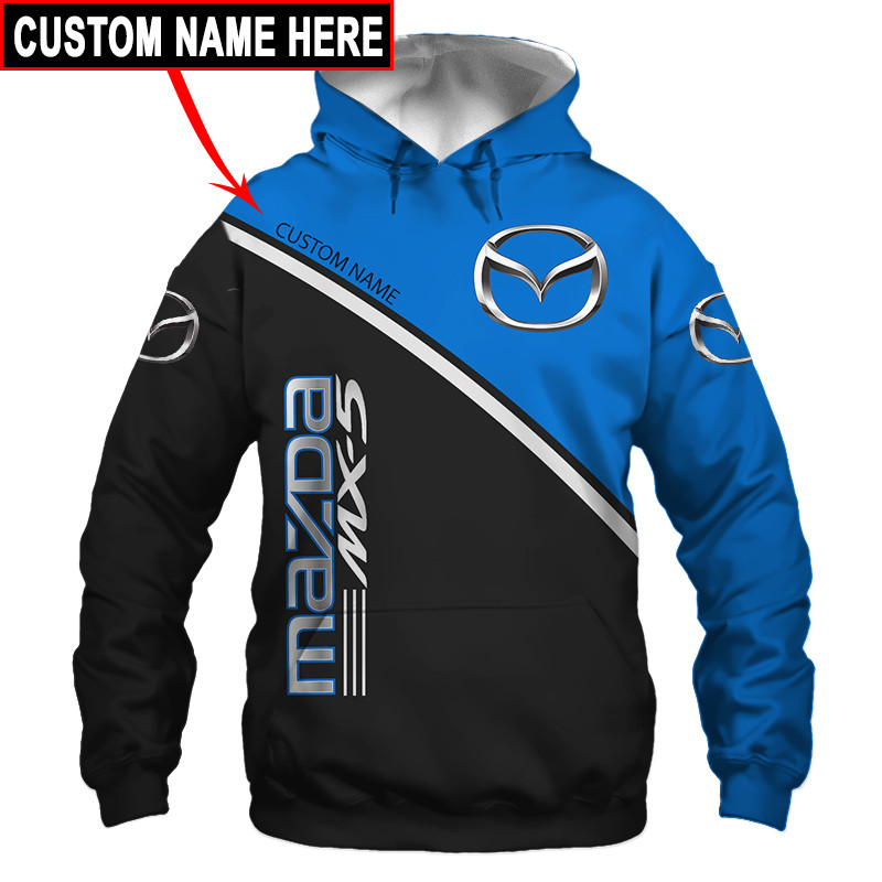 Mazda t-shirt hoodie apparel 3D full printing