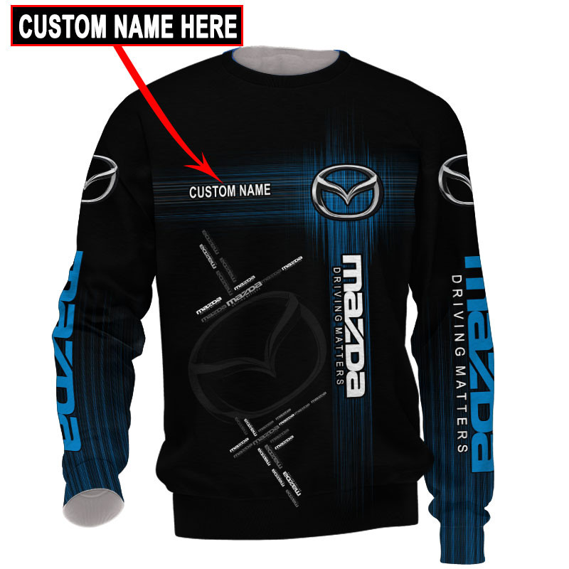 Mazda Tshirt, sweatshirt, Polo, Hawaiian, Hoodie 3D Apparel Full Printing Custom Name - Famjoys Mazda Tshirt, sweatshirt, Polo, Hawaiian, Hoodie 3D Apparel Full Printing Custom Name - Famjoys