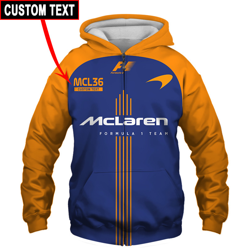 McLaren F1 Personalized t-shirt hoodie apparel 3D full printing - Famjoys McLaren F1 Personalized t-shirt hoodie apparel 3D full printing - Famjoys