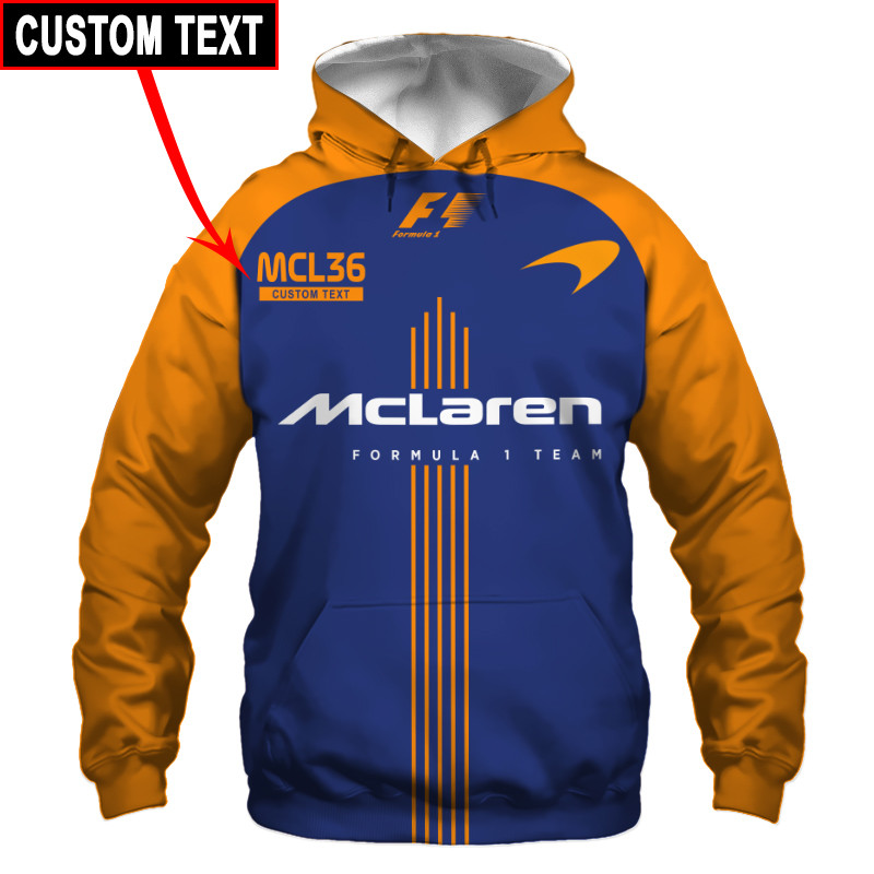 McLaren F1 Personalized t-shirt hoodie apparel 3D full printing - Famjoys McLaren F1 Personalized t-shirt hoodie apparel 3D full printing - Famjoys