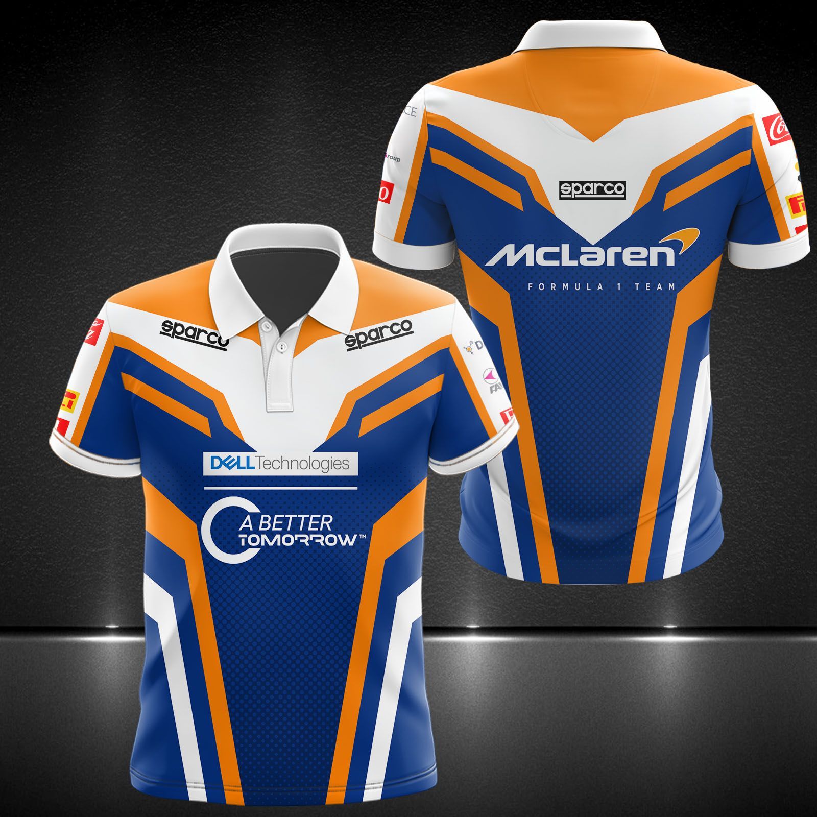 McLaren F1 Team Printing T-Shirt, Polo, Hoodie, Zip, Bomber 9130 - Famjoys McLaren F1 Team Printing T-Shirt, Polo, Hoodie, Zip, Bomber 9130 - Famjoys