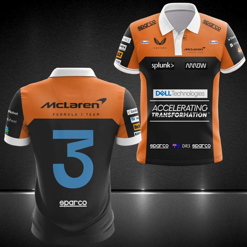 McLaren F1 Team Printing T-Shirt, Polo, Hoodie, Zip, Bomber 9688 - Famjoys McLaren F1 Team Printing T-Shirt, Polo, Hoodie, Zip, Bomber 9688 - Famjoys