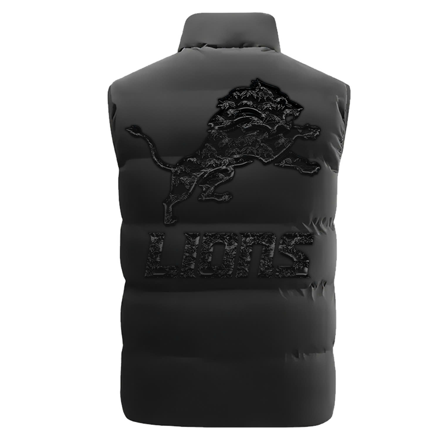 Megatron Detroit Lions Winter Vest - Famjoys Megatron Detroit Lions Winter Vest - Famjoys