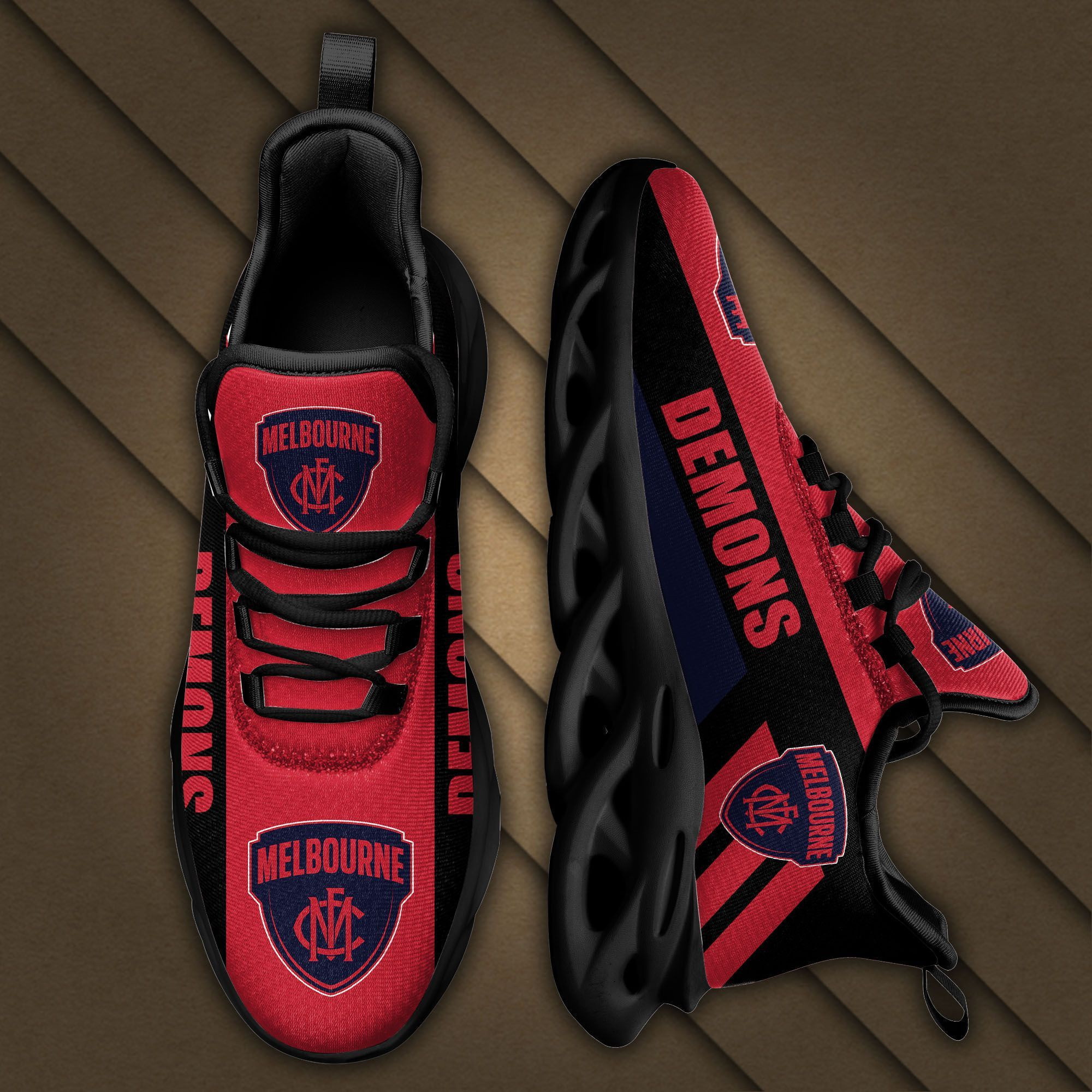 Melbourne Demons Max Soul Sneakers Shoes