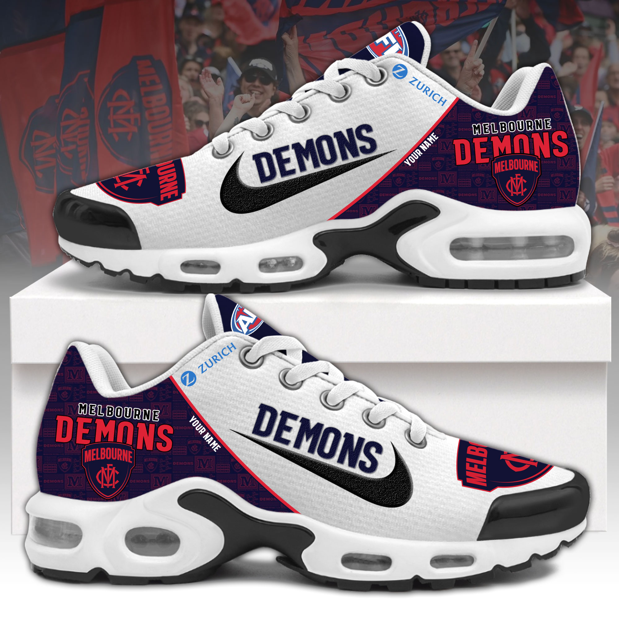 Melbourne Demons    Personalized Shoes