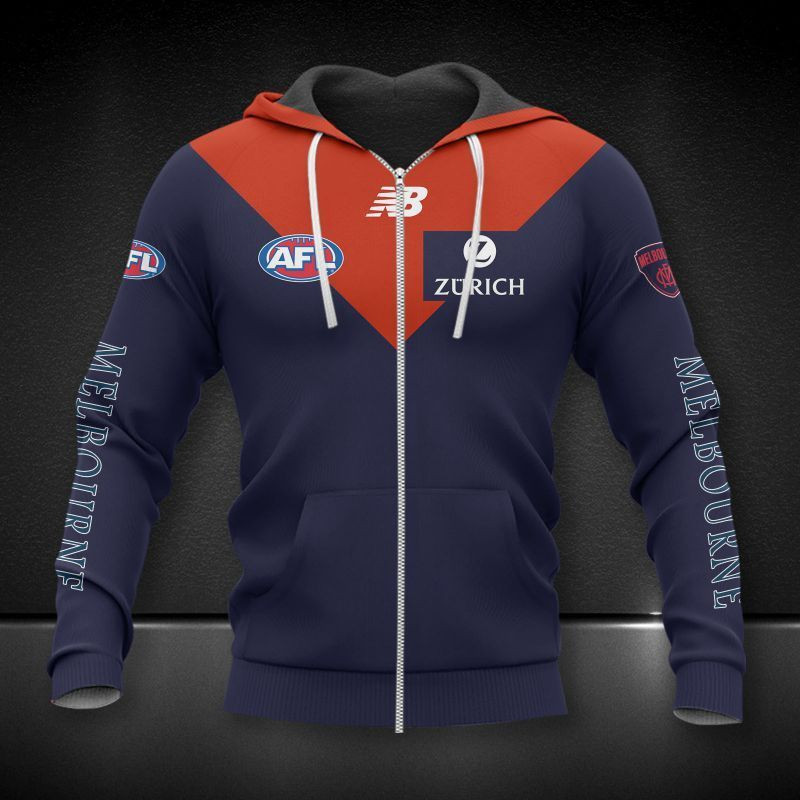 Melbourne Football Club Printing T-Shirt, Polo, Hoodie, Zip, Bomber 8379 