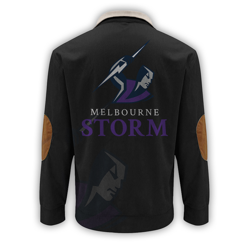 Melbourne Storm 2D Fleece Sweater Fashions s - Famjoys Melbourne Storm 2D Fleece Sweater Fashions s - Famjoys
