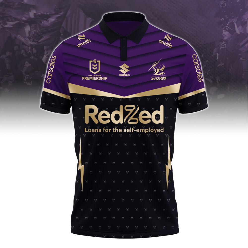 Melbourne Storm Classy Polo - Famjoys Melbourne Storm Classy Polo - Famjoys
