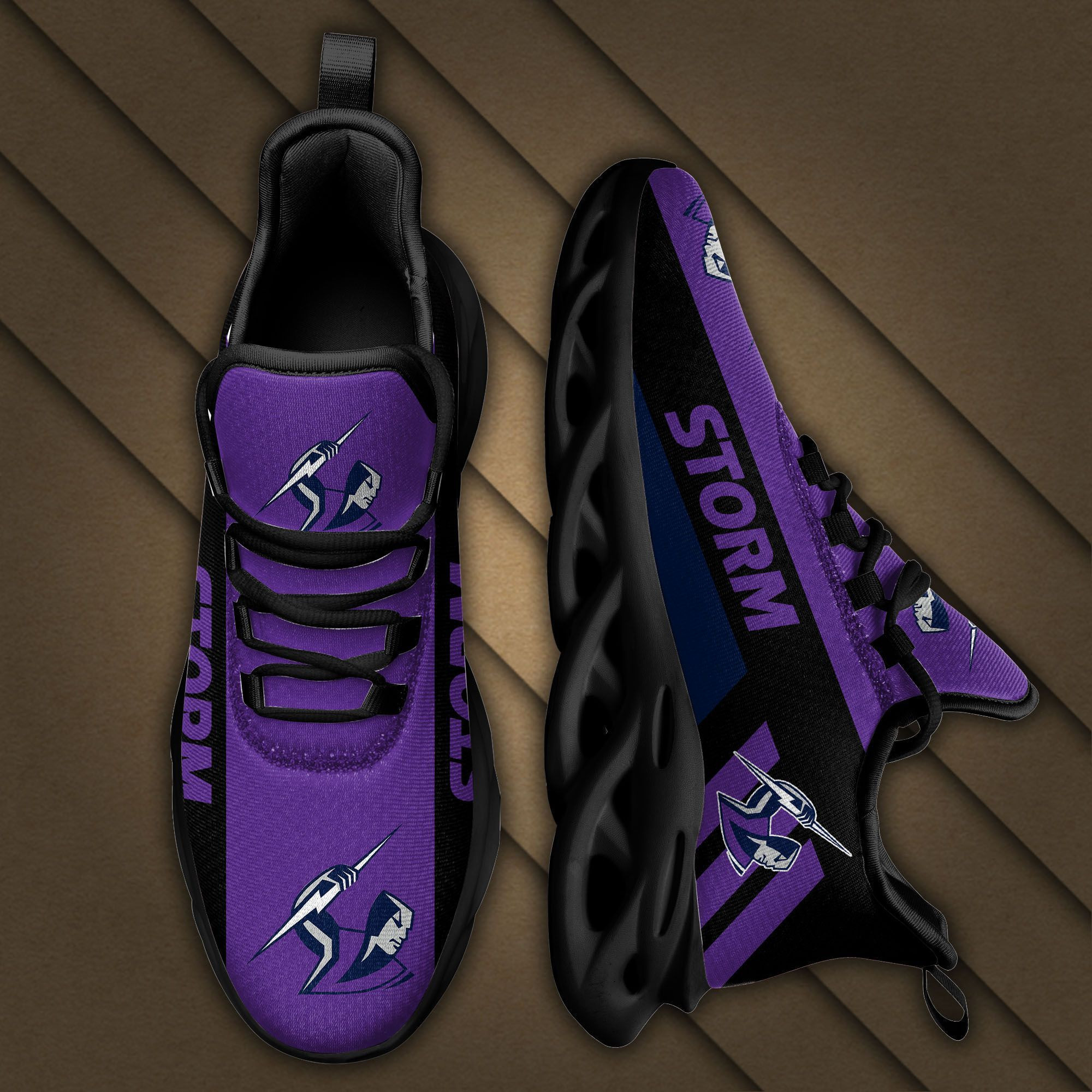 Melbourne Storm Max Soul Sneakers Shoes