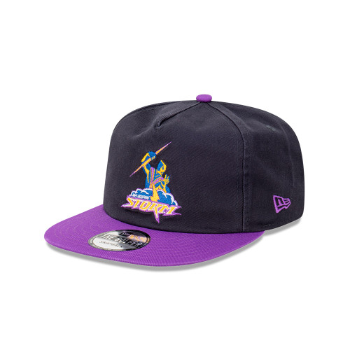 Melbourne Storm New Era Golfer Retro Team Cap Limited - Famjoys Melbourne Storm New Era Golfer Retro Team Cap Limited - Famjoys
