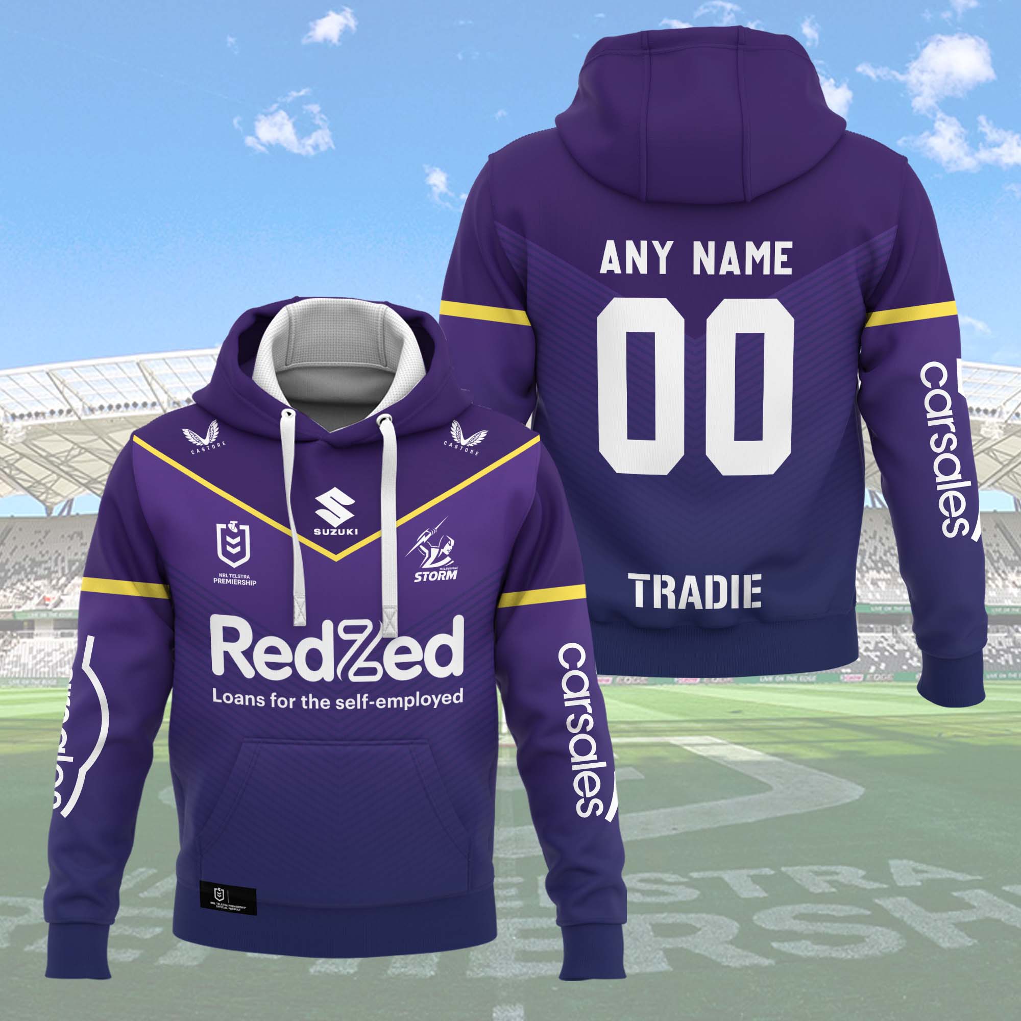 Melbourne Storm- Personalized 3D Shirt
