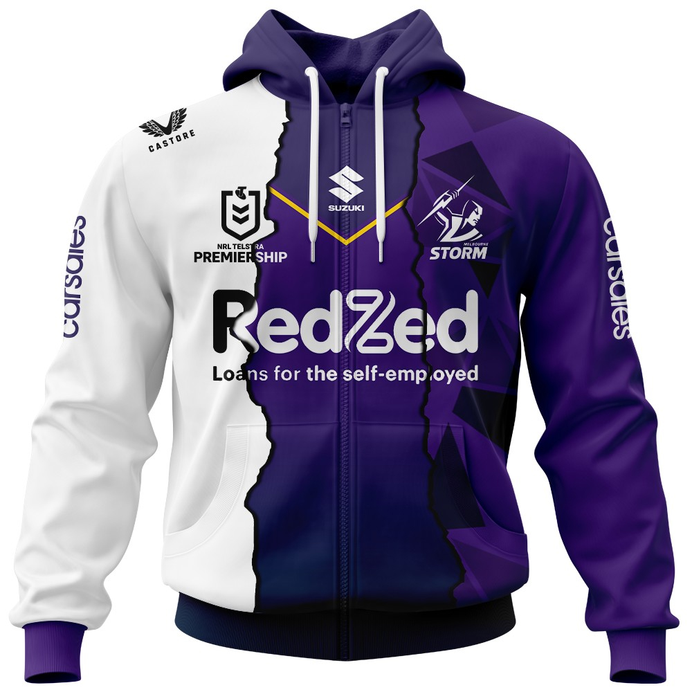 Melbourne Storm- Personalized Hoodie Set - Famjoys Melbourne Storm- Personalized Hoodie Set - Famjoys
