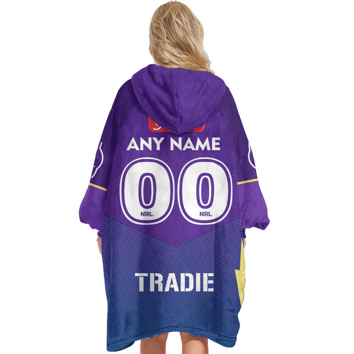 Melbourne Storm- Premium Blanket Hoodie - Famjoys Melbourne Storm- Premium Blanket Hoodie - Famjoys