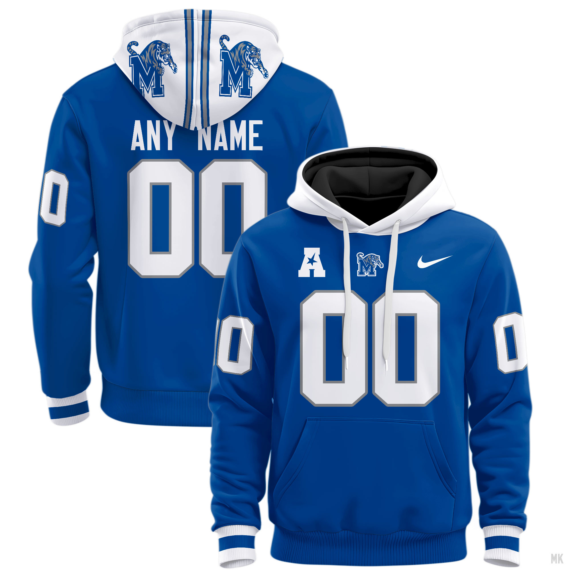 Memphis Tigers Football Hoodie - Famjoys Memphis Tigers Football Hoodie - Famjoys