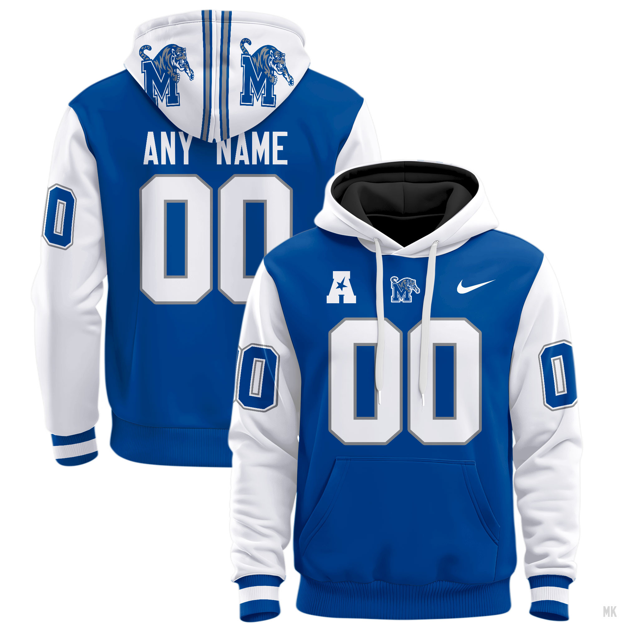 Memphis Tigers Football Hoodie - Famjoys Memphis Tigers Football Hoodie - Famjoys
