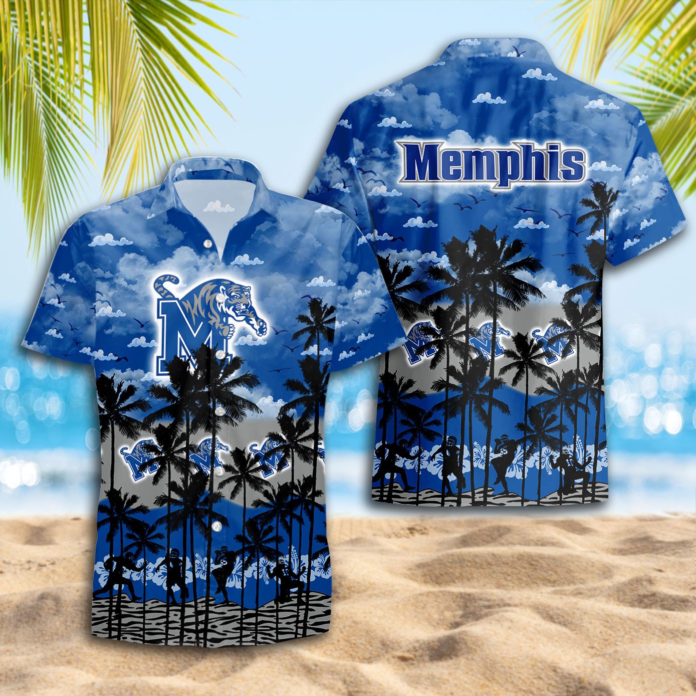 Memphis Tigers Hawaiian Shirt Trending Summer - Famjoys Memphis Tigers Hawaiian Shirt Trending Summer - Famjoys
