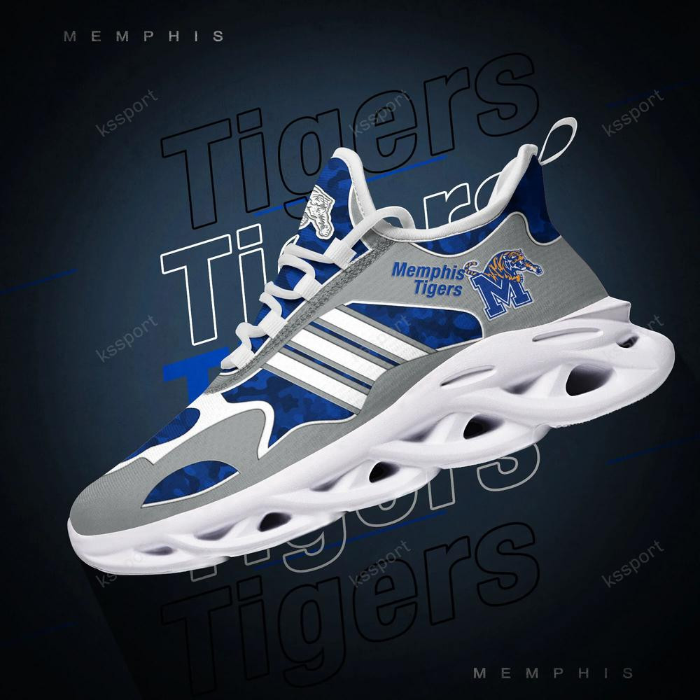 Memphis Tigers Max Soul Clunky, Camo Running Sneakers For Fan Ever - Famjoys Memphis Tigers Max Soul Clunky, Camo Running Sneakers For Fan Ever - Famjoys