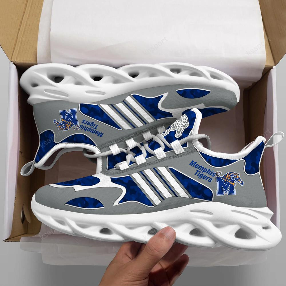 Memphis Tigers Max Soul Clunky, Camo Running Sneakers For Fan Ever - Famjoys Memphis Tigers Max Soul Clunky, Camo Running Sneakers For Fan Ever - Famjoys