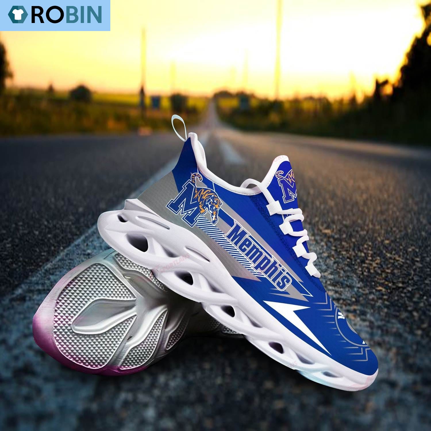 Memphis Tigers Sneakers - Famjoys Memphis Tigers Sneakers - Famjoys