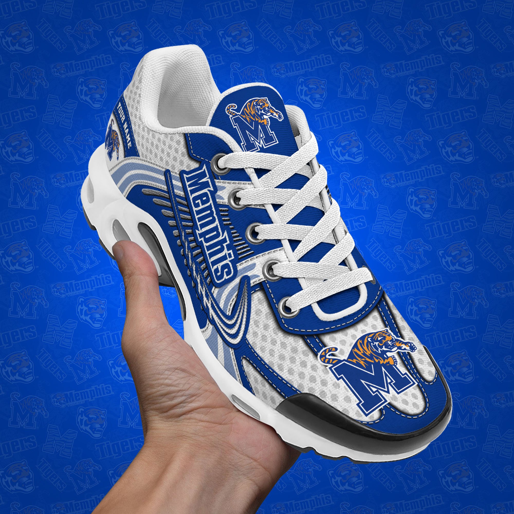 Memphis Tigers TN Shoes Custom Your Name, Sport Shoes, Gifts For Fans, Sport Gifts For Him ETRG-62360 - Famjoys Memphis Tigers TN Shoes Custom Your Name, Sport Shoes, Gifts For Fans, Sport Gifts For Him ETRG-62360 - Famjoys