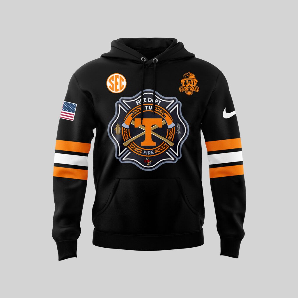 Men's Tennessee Volunteers x 2024 Firefighter Appreciation Night Premium Pullover Hoodie - Famjoys Men's Tennessee Volunteers x 2024 Firefighter Appreciation Night Premium Pullover Hoodie - Famjoys