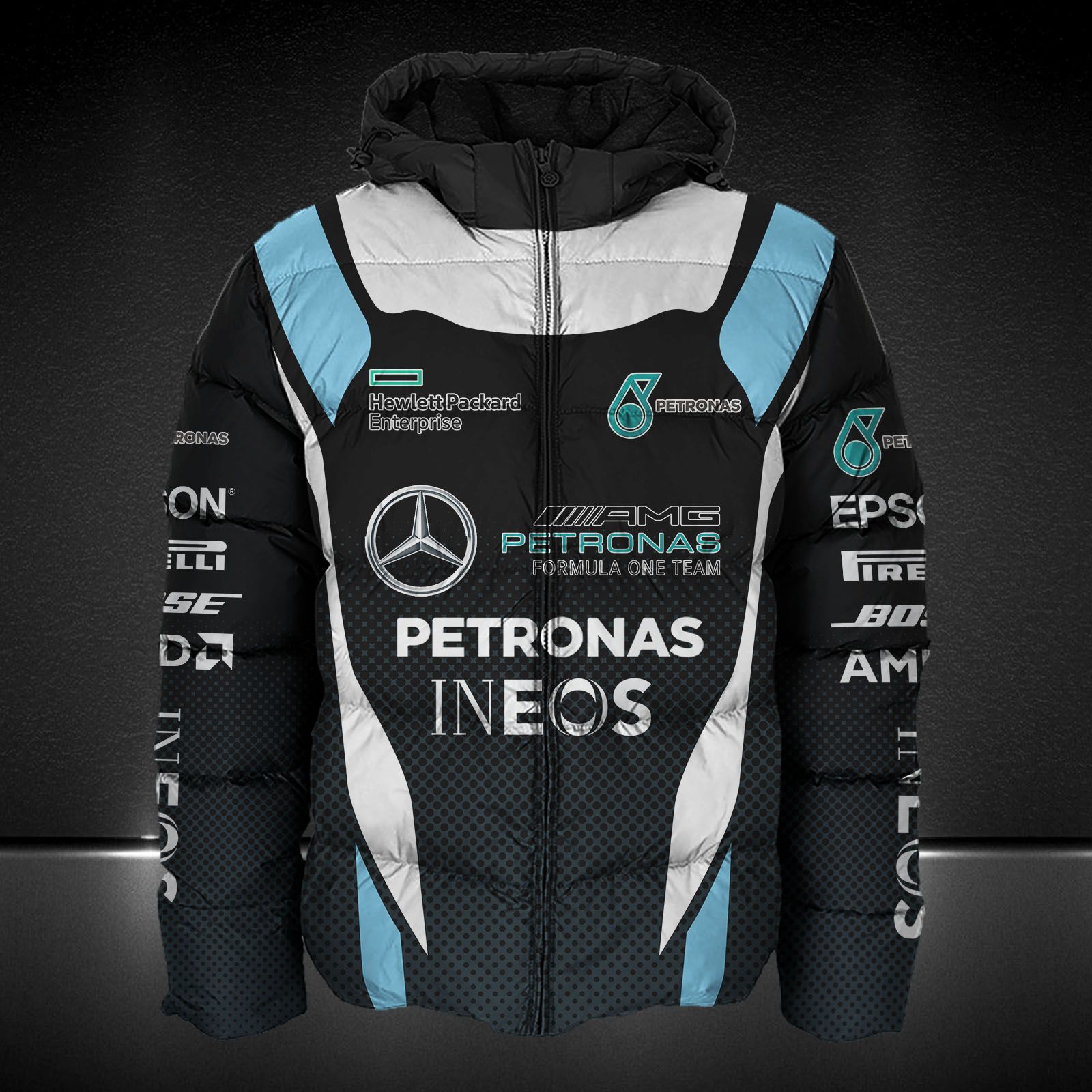 Mercedes-AMG PETRONAS F1 Team Printing T-Shirt, Polo, Hoodie, Zip, Bomber 9121 - Famjoys Mercedes-AMG PETRONAS F1 Team Printing T-Shirt, Polo, Hoodie, Zip, Bomber 9121 - Famjoys