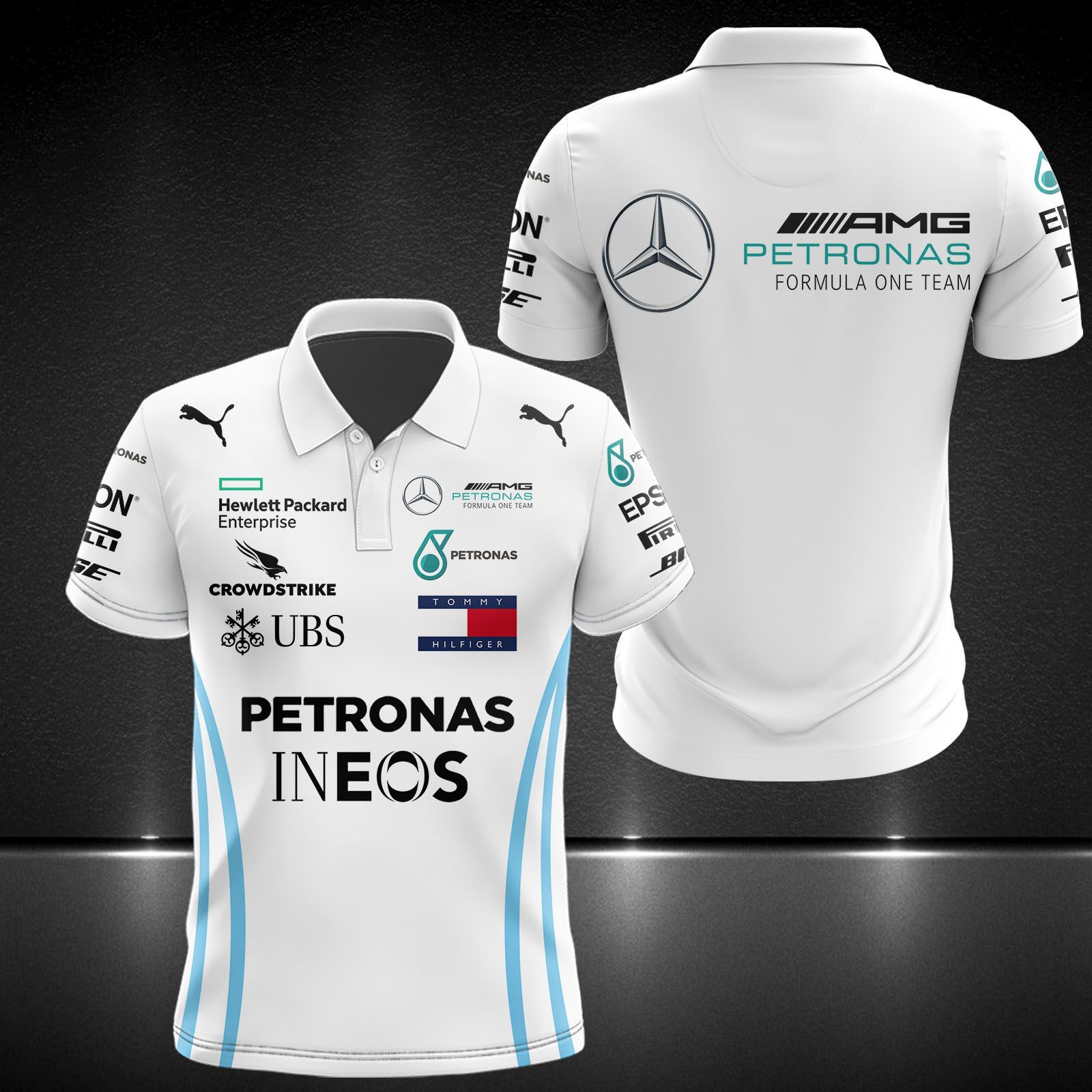 Mercedes-AMG PETRONAS F1 Team Printing T-Shirt, Polo, Hoodie, Zip, Bomber 9152 - Famjoys Mercedes-AMG PETRONAS F1 Team Printing T-Shirt, Polo, Hoodie, Zip, Bomber 9152 - Famjoys