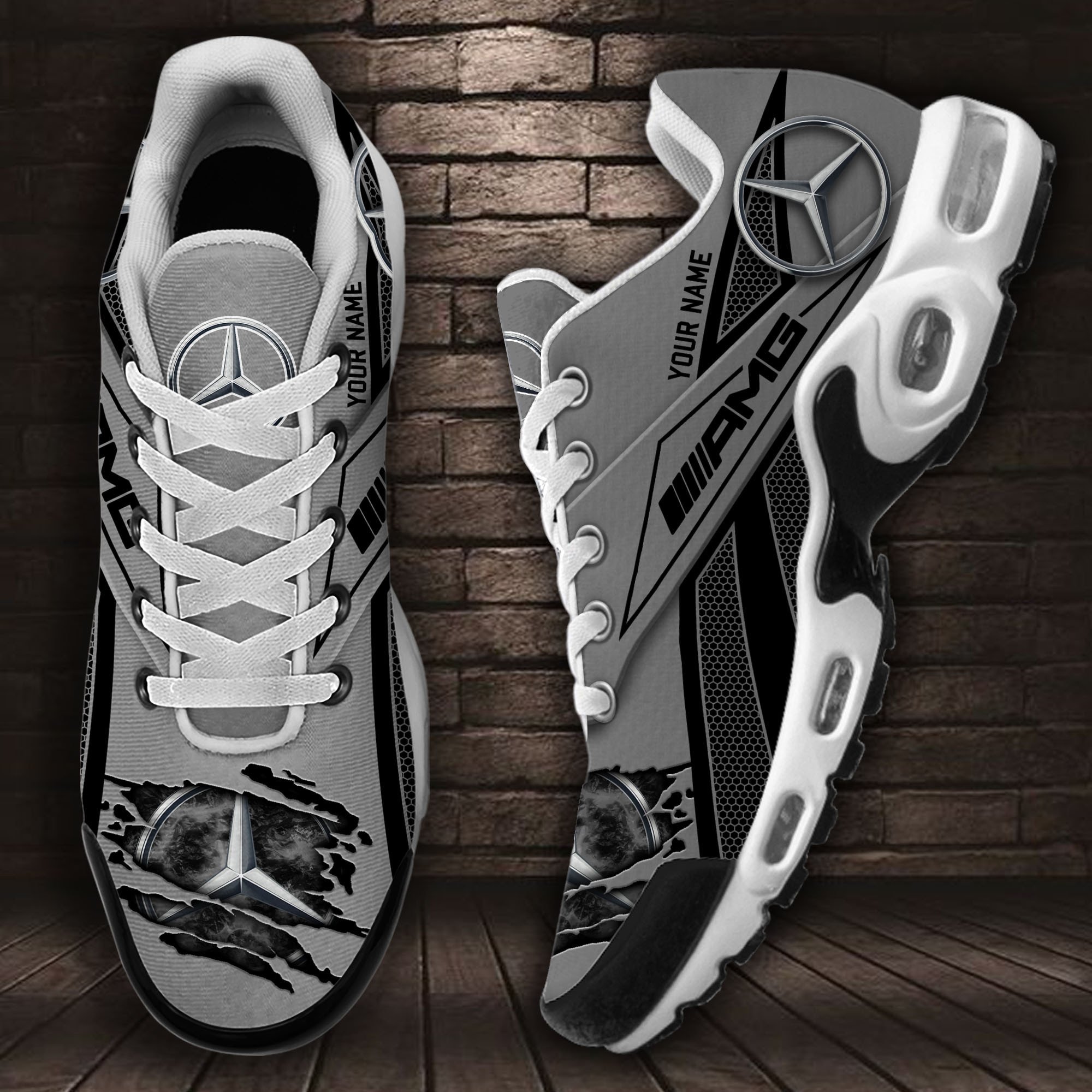 Mercedes-AMG TN Shoes Sneakers For Men And Women - Famjoys Mercedes-AMG TN Shoes Sneakers For Men And Women - Famjoys