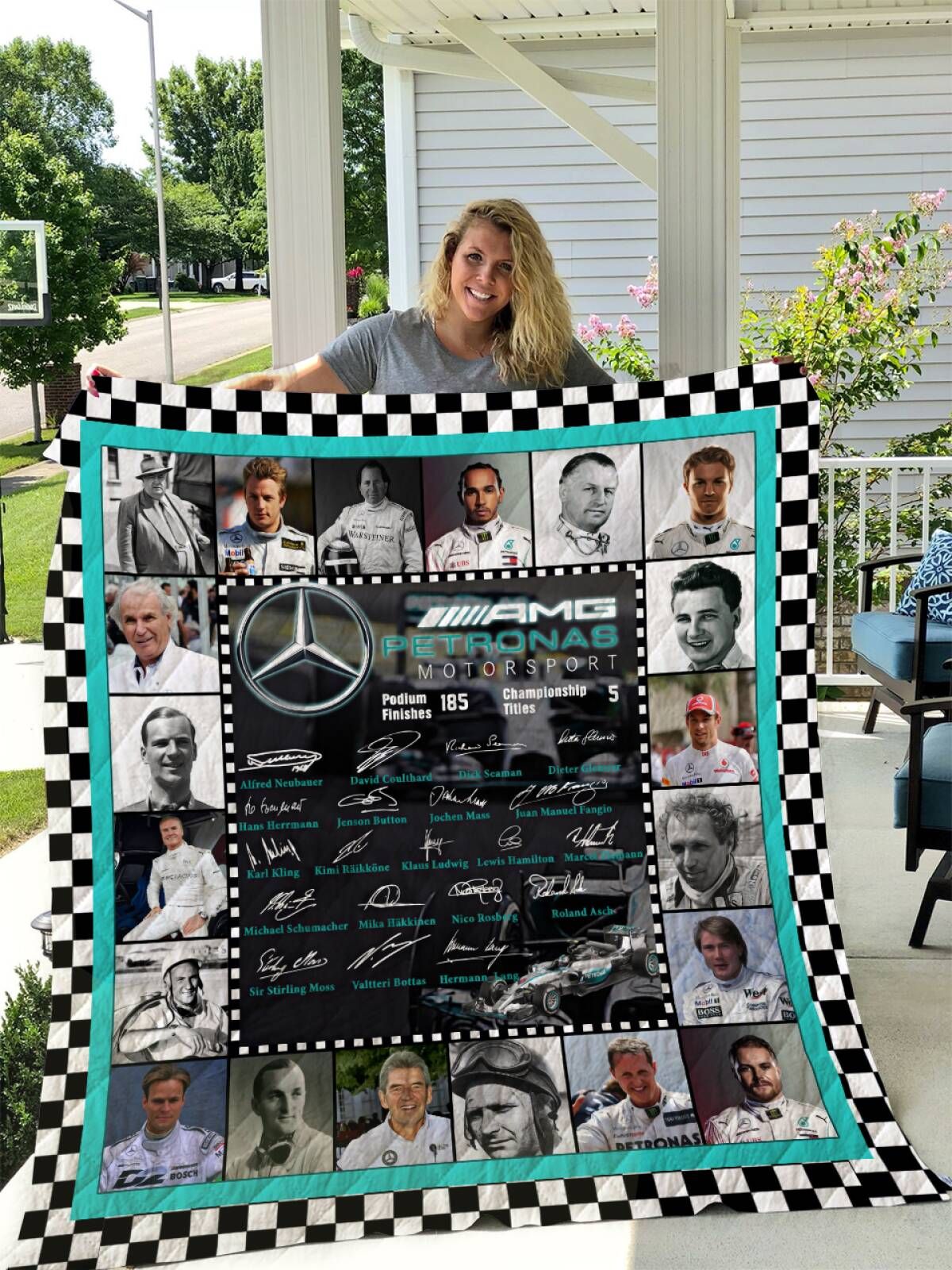 Mercedes Benz Cover 3D Quilt Blanket, Fleece Blanket - Famjoys Mercedes Benz Cover 3D Quilt Blanket, Fleece Blanket - Famjoys