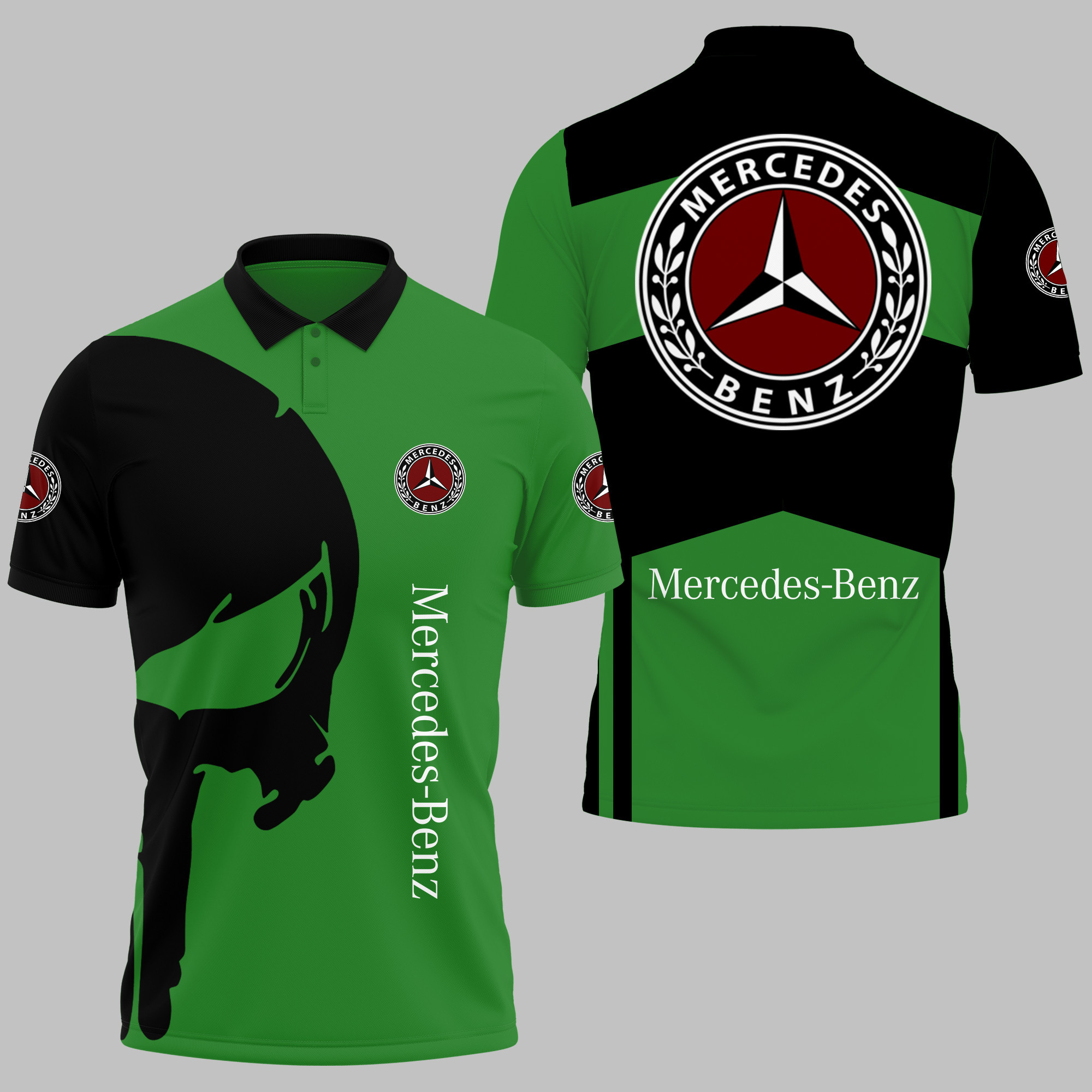 MERCEDES-BENZ Polo Shirt V04 - Famjoys MERCEDES-BENZ Polo Shirt V04 - Famjoys