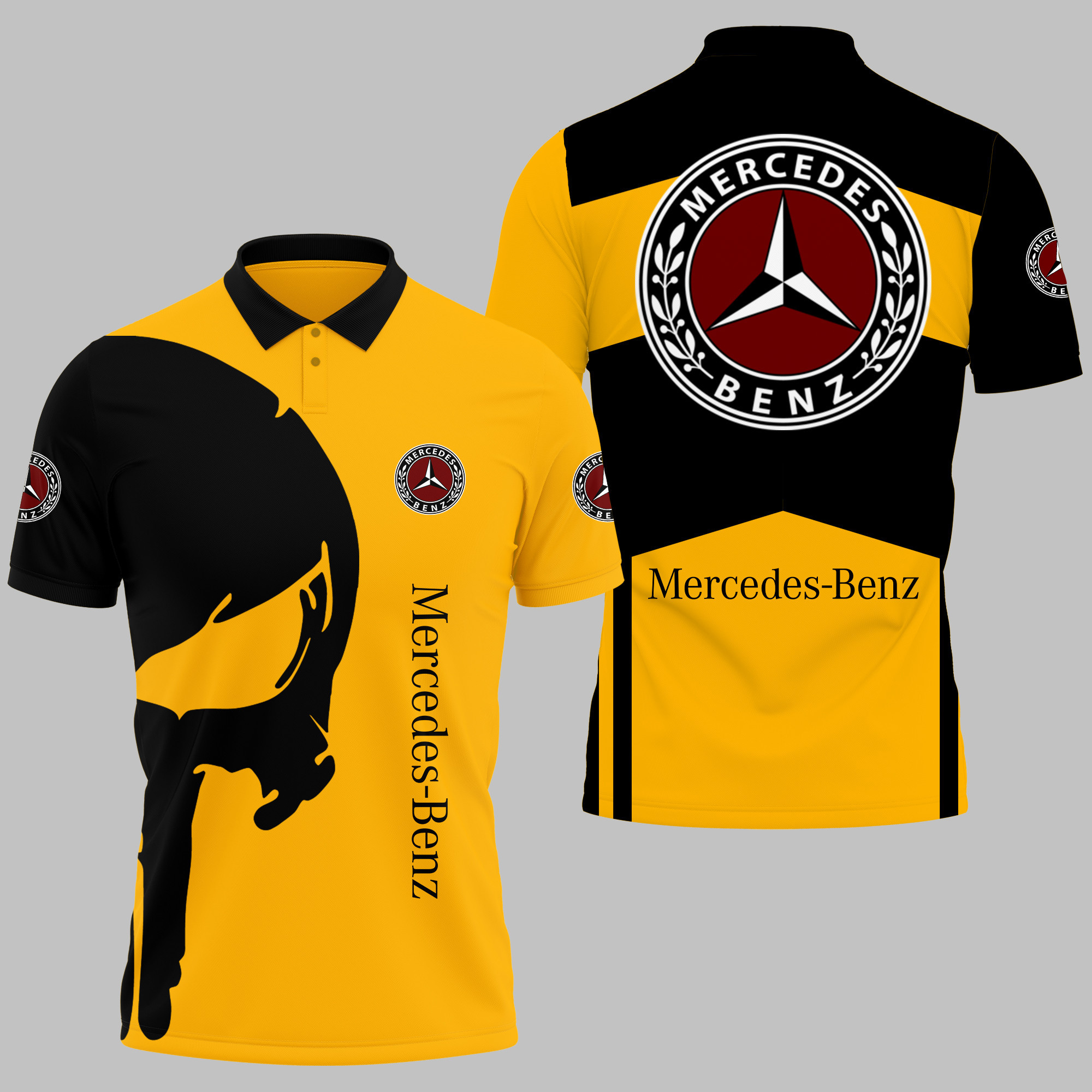 MERCEDES-BENZ Polo Shirt V04 - Famjoys MERCEDES-BENZ Polo Shirt V04 - Famjoys