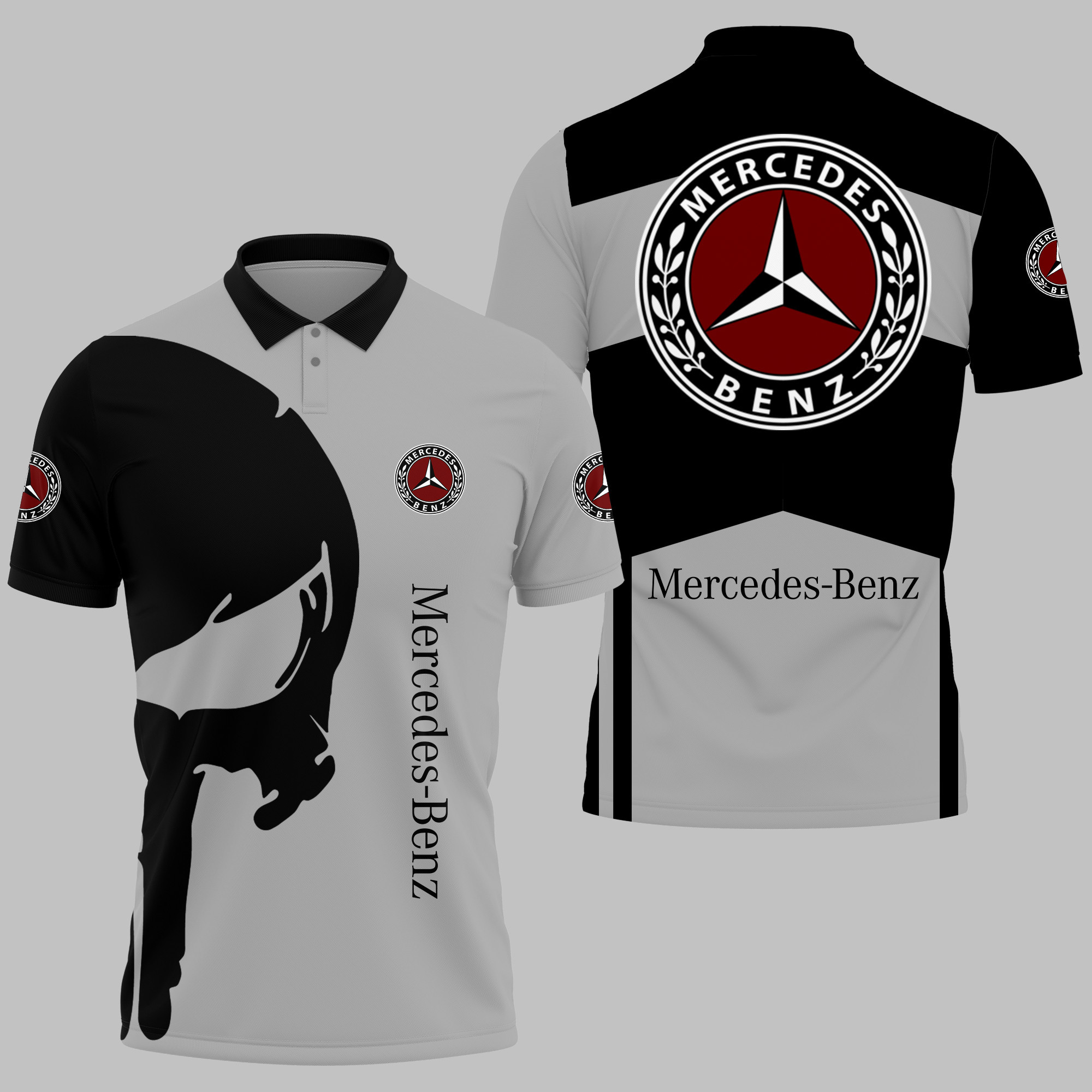MERCEDES-BENZ Polo Shirt V04 - Famjoys MERCEDES-BENZ Polo Shirt V04 - Famjoys