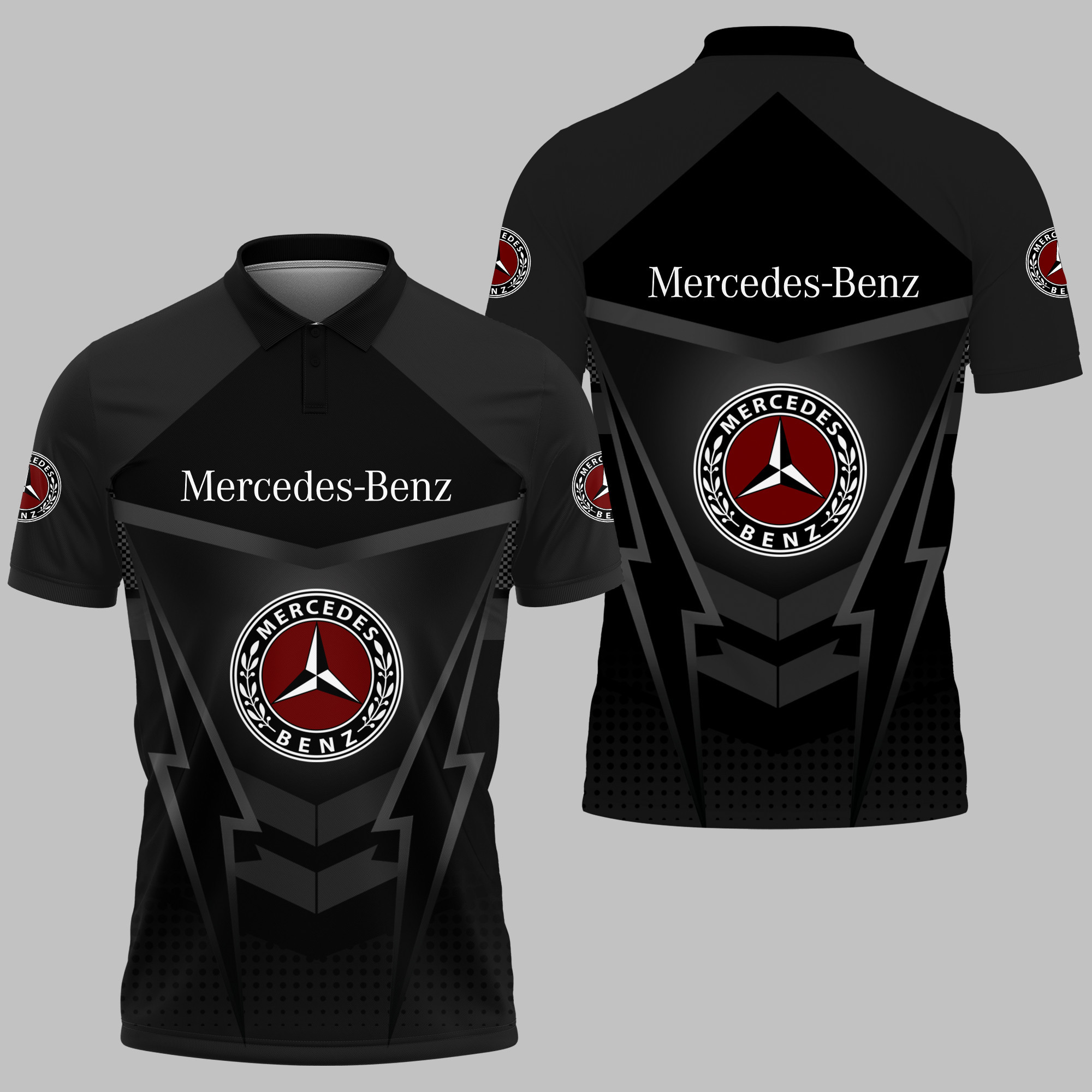 MERCEDES-BENZ Polo Shirt V05 - Famjoys MERCEDES-BENZ Polo Shirt V05 - Famjoys