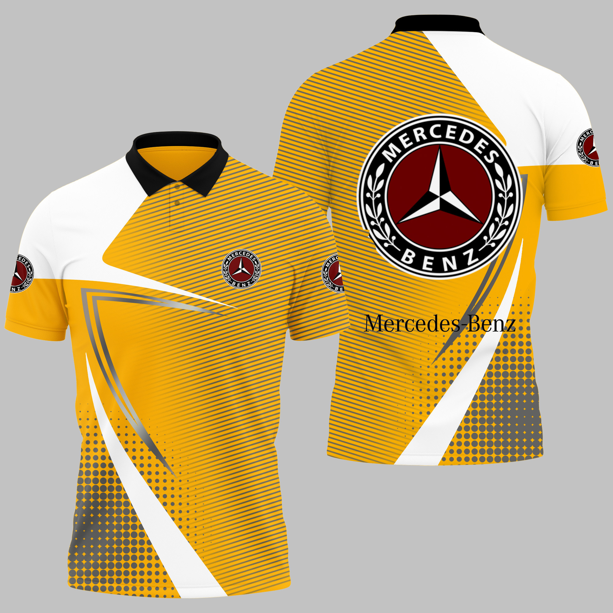 MERCEDES-BENZ Polo Shirt V06 - Famjoys MERCEDES-BENZ Polo Shirt V06 - Famjoys