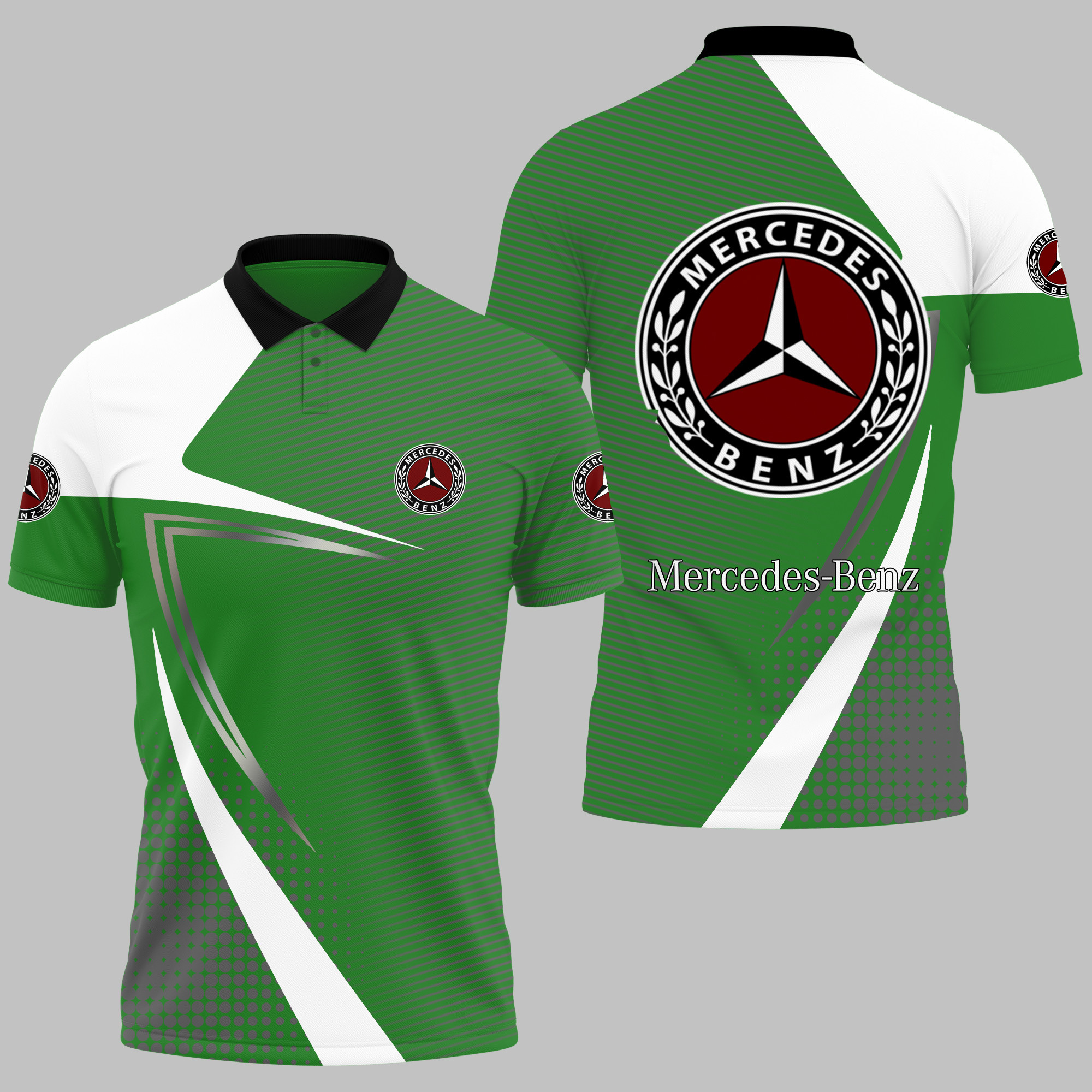 MERCEDES-BENZ Polo Shirt V07 - Famjoys MERCEDES-BENZ Polo Shirt V07 - Famjoys