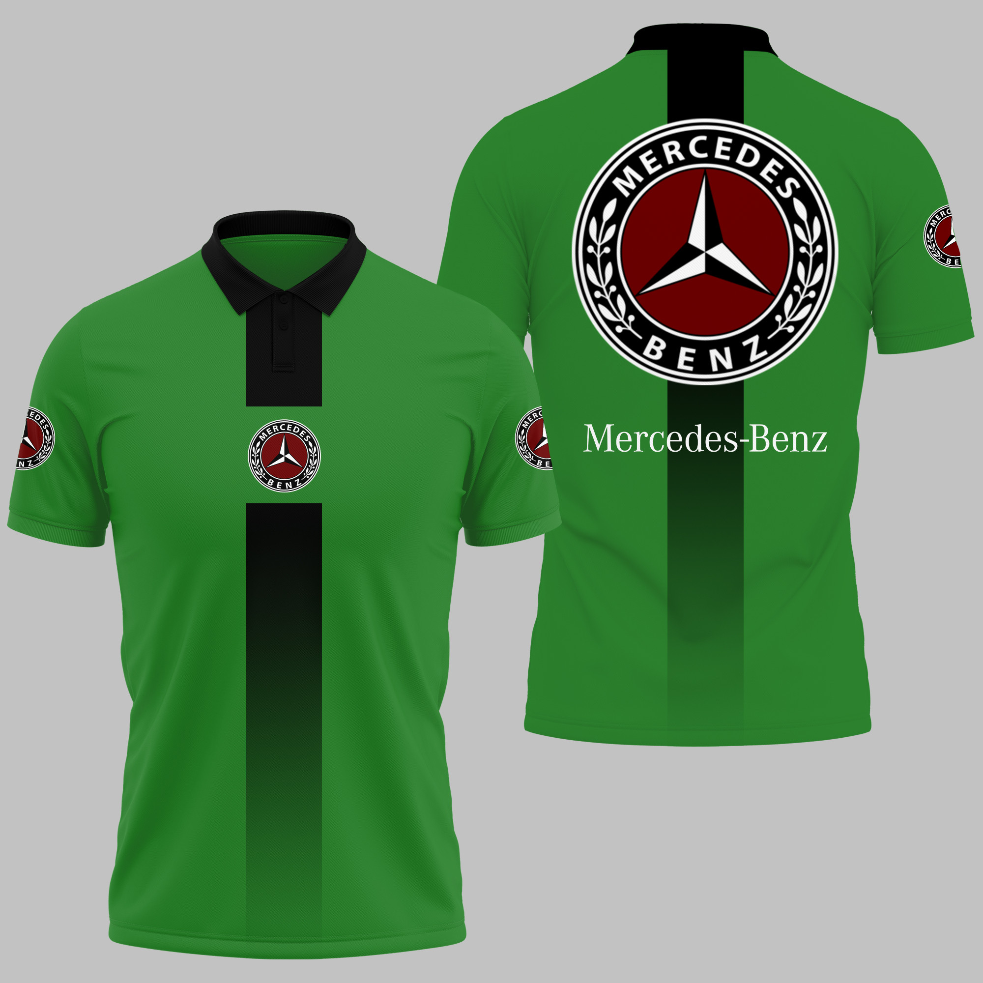 MERCEDES-BENZ Polo Shirt V08 - Famjoys MERCEDES-BENZ Polo Shirt V08 - Famjoys