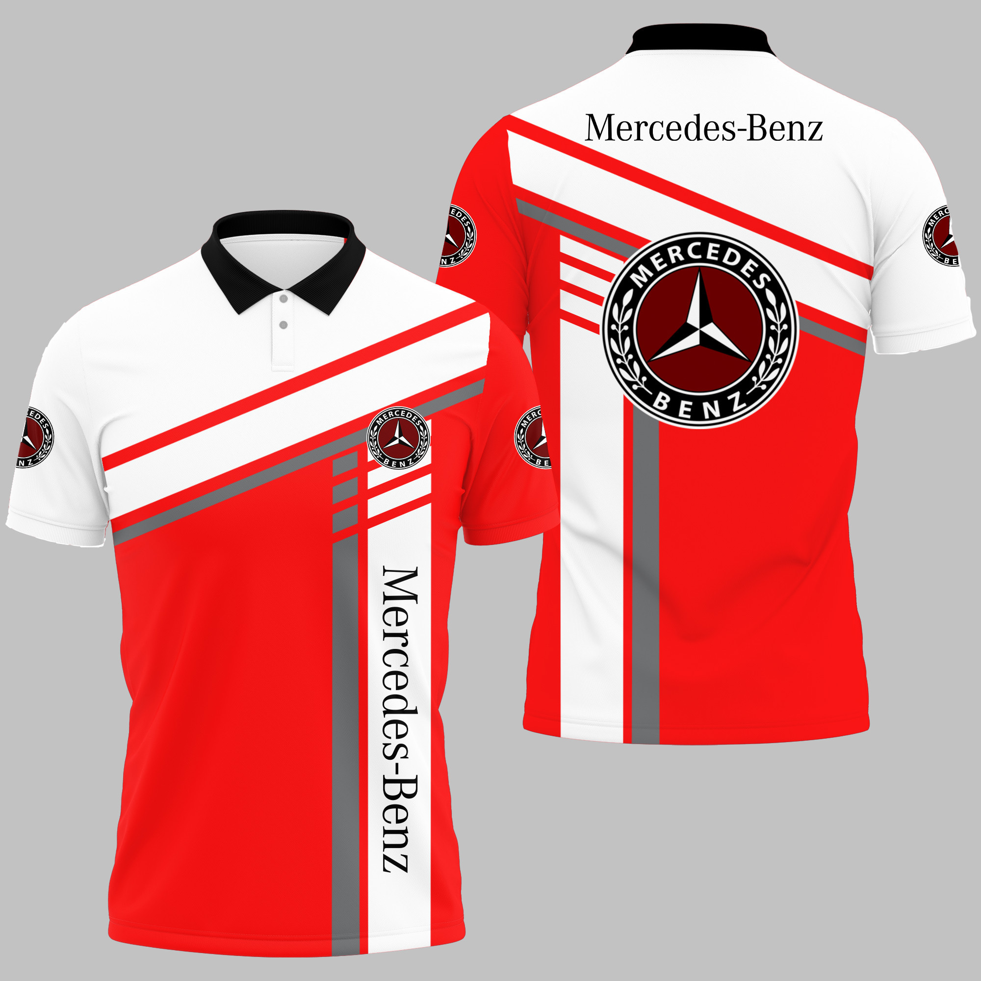 MERCEDES-BENZ Polo Shirt V13 - Famjoys MERCEDES-BENZ Polo Shirt V13 - Famjoys
