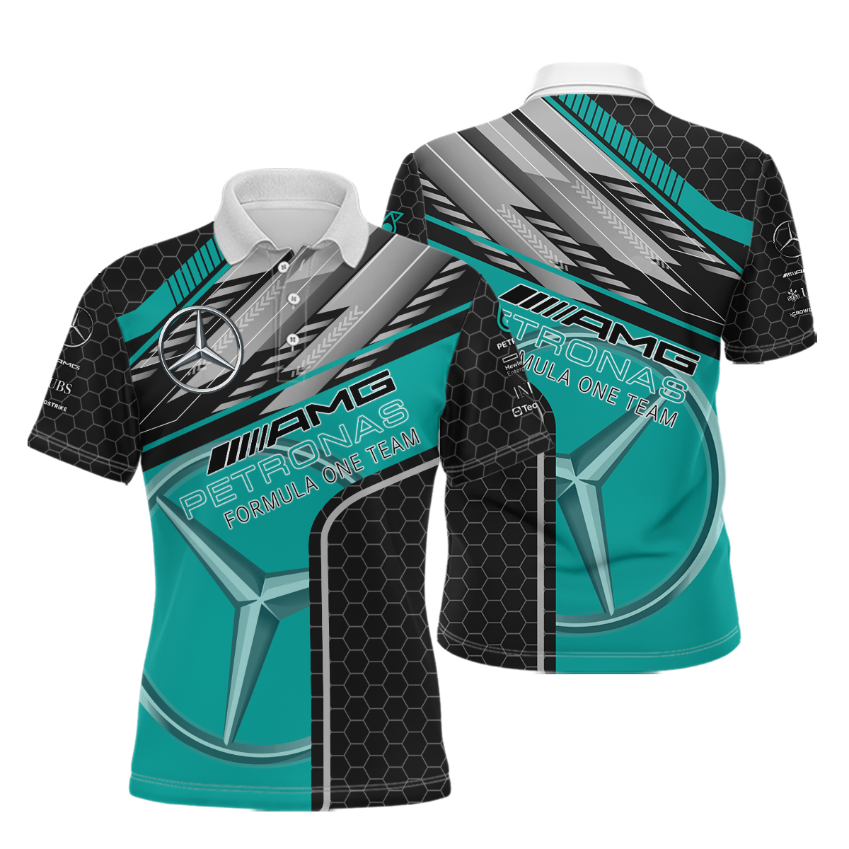 Mercedes F1 Personalized Tshirt, Sweatshirt, Polo, Hawaiian, Hoodie Apparel Full Printing - Famjoys Mercedes F1 Personalized Tshirt, Sweatshirt, Polo, Hawaiian, Hoodie Apparel Full Printing - Famjoys