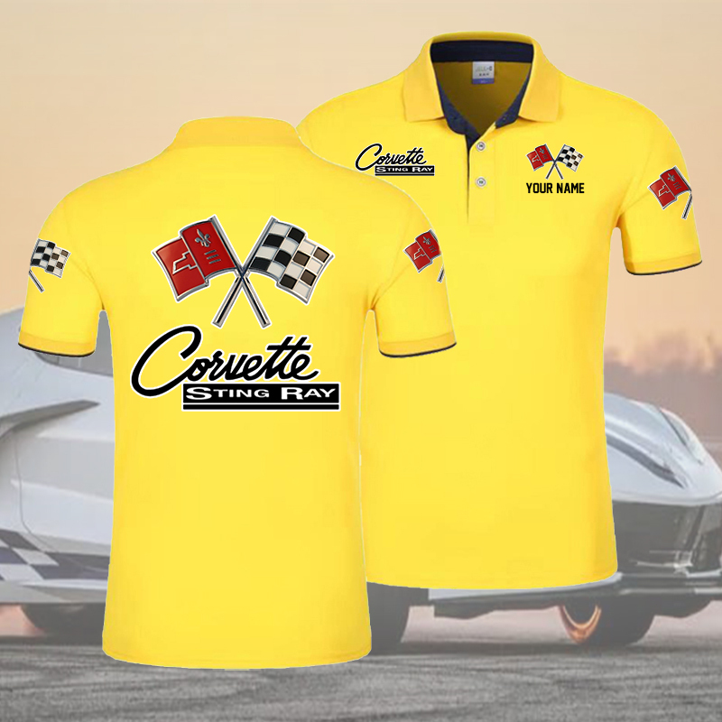 MGYLPC1418 Chevrolet Corvette C2 Polo Shirt - Famjoys MGYLPC1418 Chevrolet Corvette C2 Polo Shirt - Famjoys