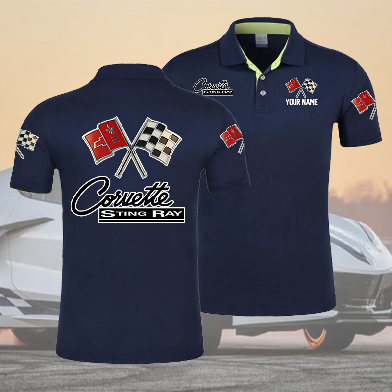 MGYLPC1418 Chevrolet Corvette C2 Polo Shirt - Famjoys MGYLPC1418 Chevrolet Corvette C2 Polo Shirt - Famjoys