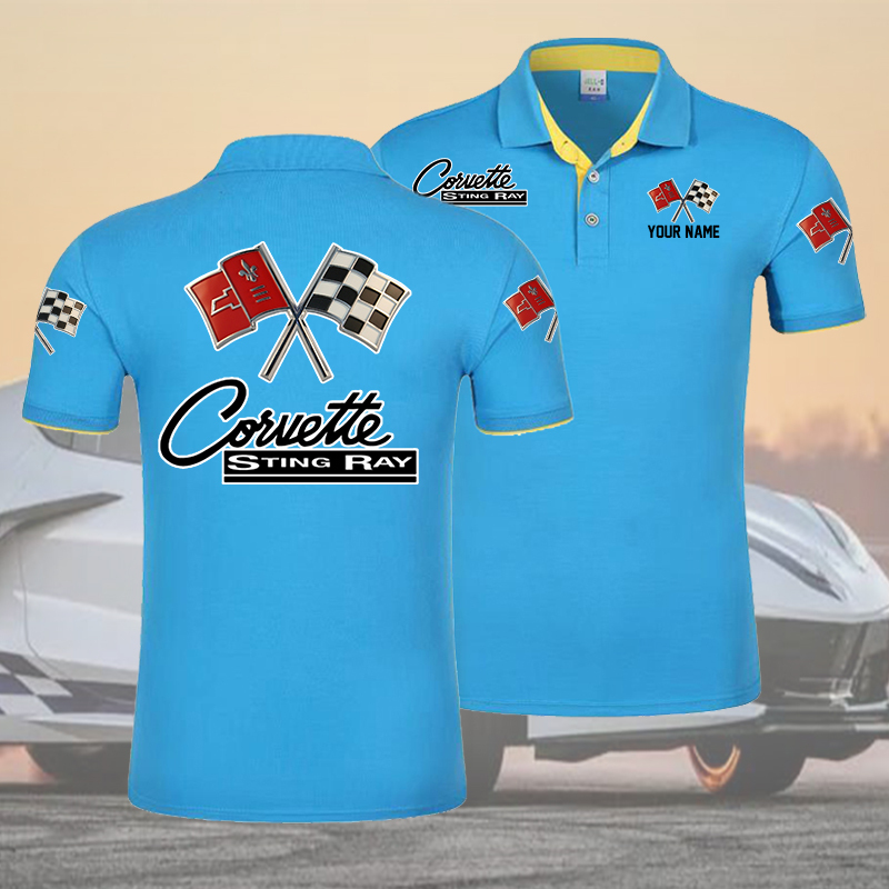 MGYLPC1418 Chevrolet Corvette C2 Polo Shirt - Famjoys MGYLPC1418 Chevrolet Corvette C2 Polo Shirt - Famjoys