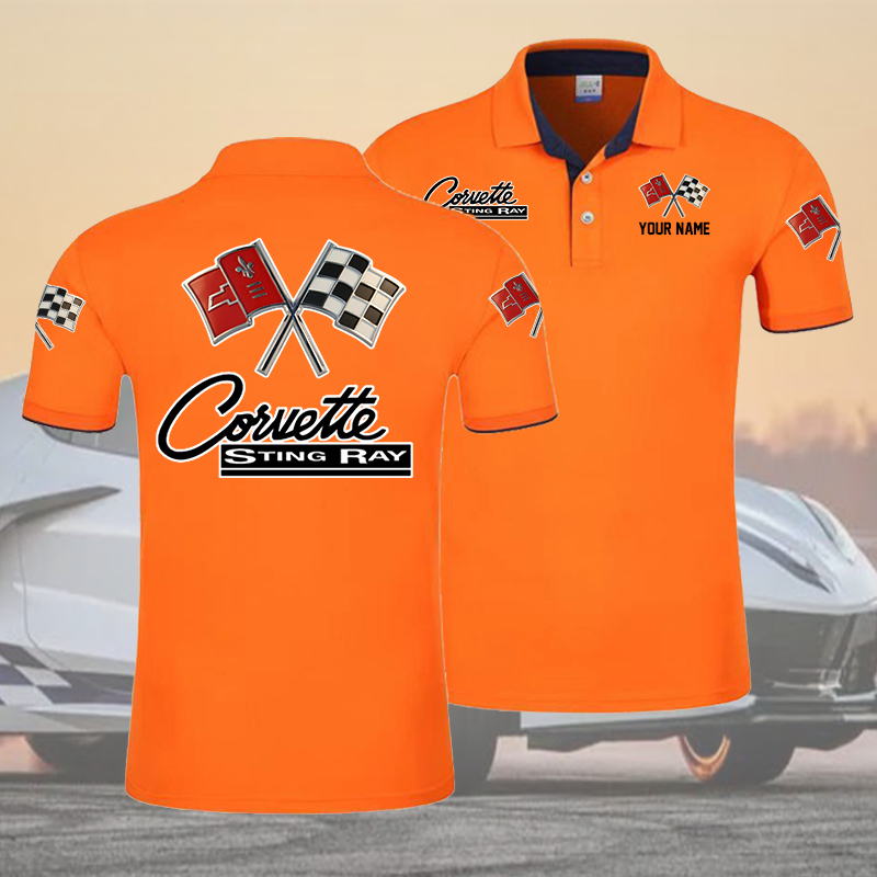 MGYLPC1418 Chevrolet Corvette C2 Polo Shirt - Famjoys MGYLPC1418 Chevrolet Corvette C2 Polo Shirt - Famjoys