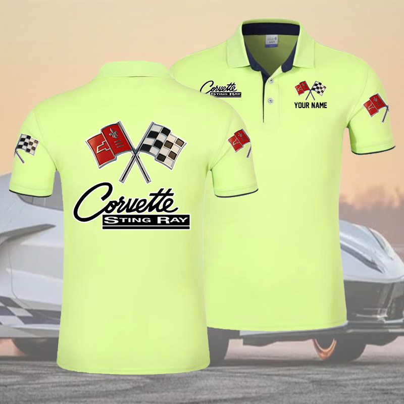 MGYLPC1418 Chevrolet Corvette C2 Polo Shirt - Famjoys MGYLPC1418 Chevrolet Corvette C2 Polo Shirt - Famjoys